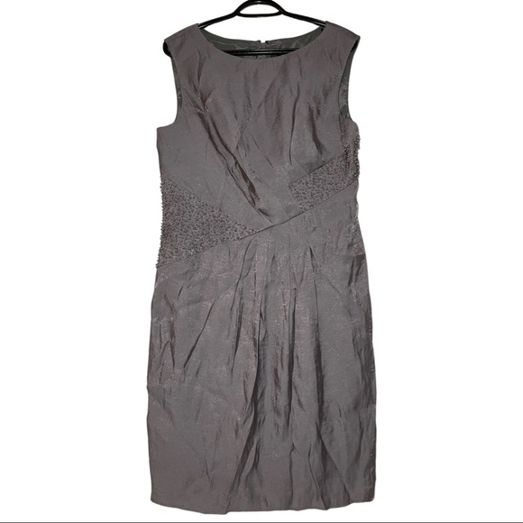 𝅺adrianna Papell Sleeveless Dress size 14 - Picture 1 of 5